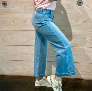 Meg High Rise Wide Leg Jeans