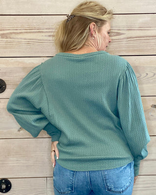 Jade Thermal Henley Top