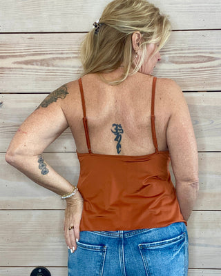 Lace Detail Knit Cami