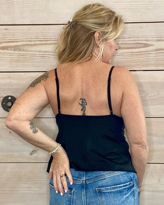 Lace Detail Knit Cami