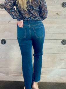 Kelsey High Rise Dark Wash Jeans