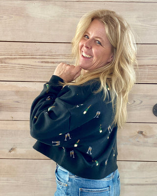Champagne Party Sweatshirt