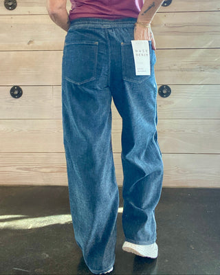 Cozy Jean Wide Leg Pull On