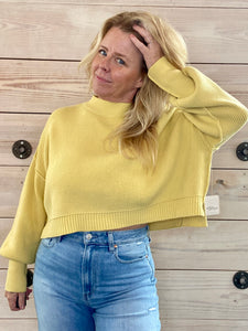 Easy Street Pullover in Pineapple Juice