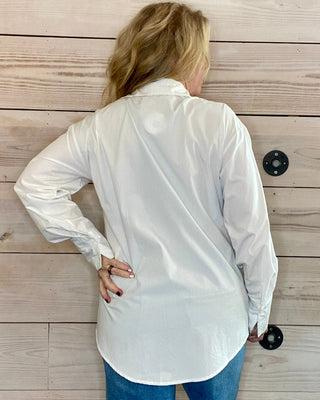 Oversize Classic White Shirt