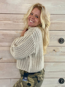 Quinn Sweater in Bone