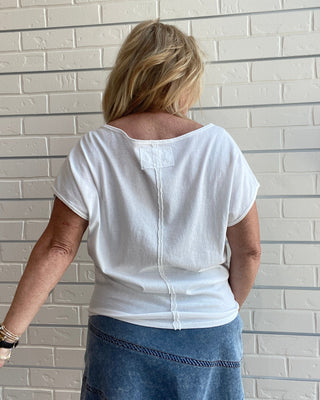 Peggy Boatneck Tee