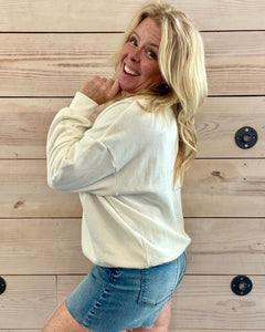 Mama Denim Graphic Sweatshirt