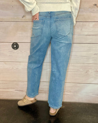 Ashton High Rise Barrel Leg