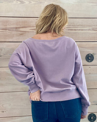 Bellini Amethyst Purple Pullover