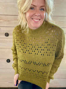 Sloane Sweater in Olive