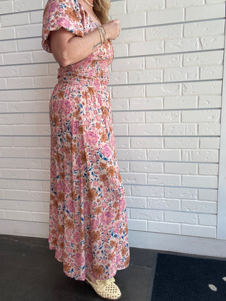 Rommie Floral Midi Skirt