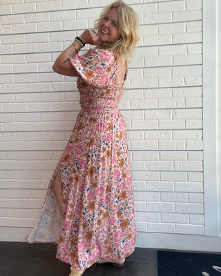 Rommie Floral Midi Skirt