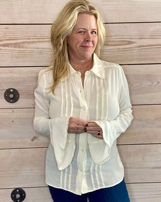 Melrose Button Down Top