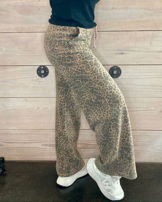 Hunter Leopard Knit Pant
