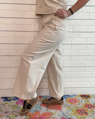 Daycation Twill Ankle Pant