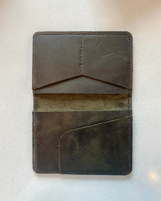 Buda Leather Passport Wallet