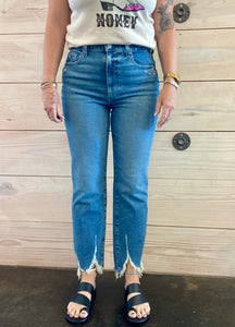 Noella High Rise Straight Leg Jeans
