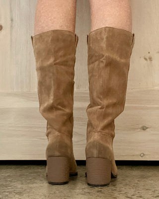 Roxanne Boots in Latte