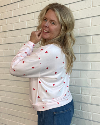 Mira Heart Long Sleeve Top