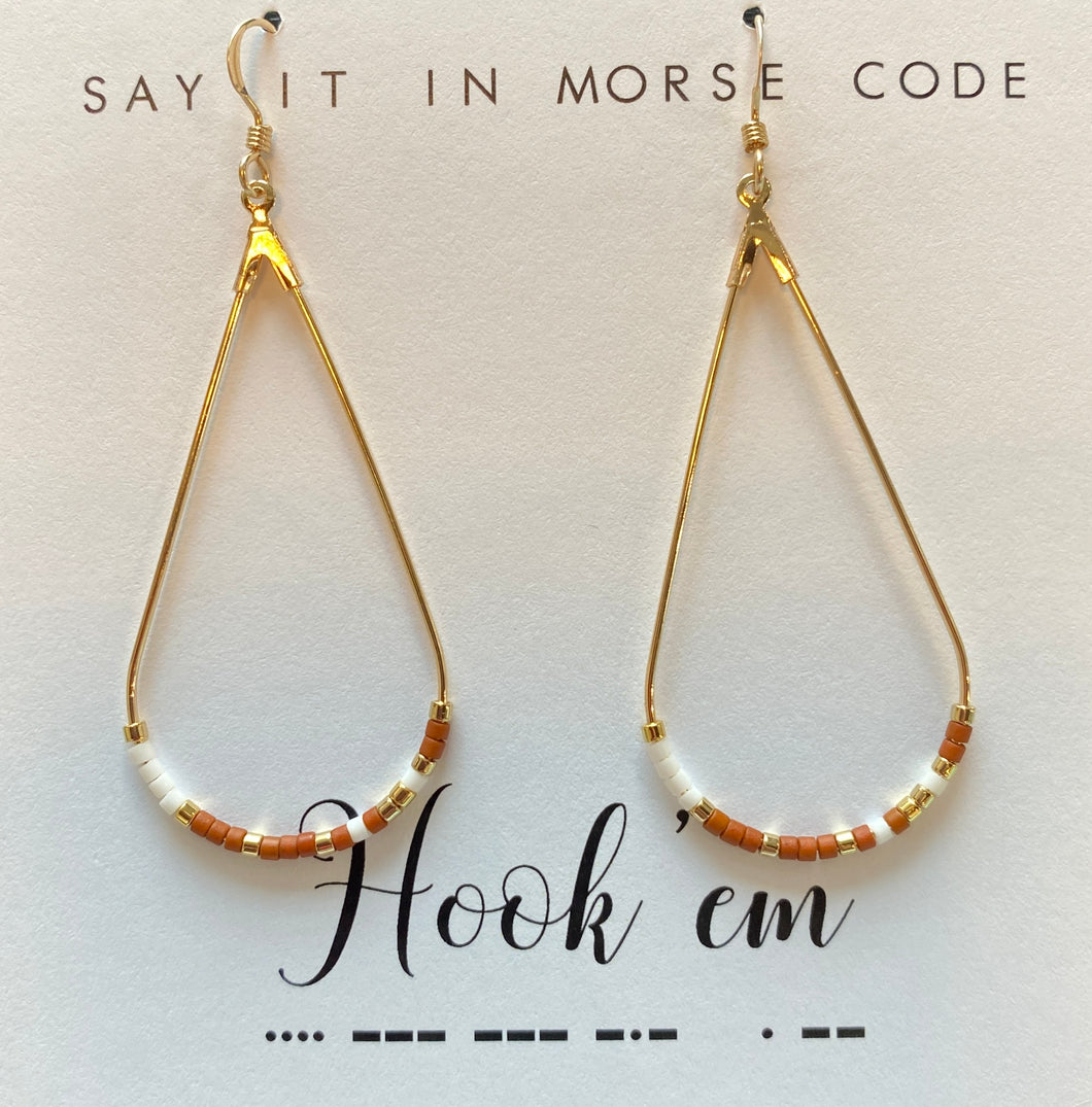 Hook'em Earrings