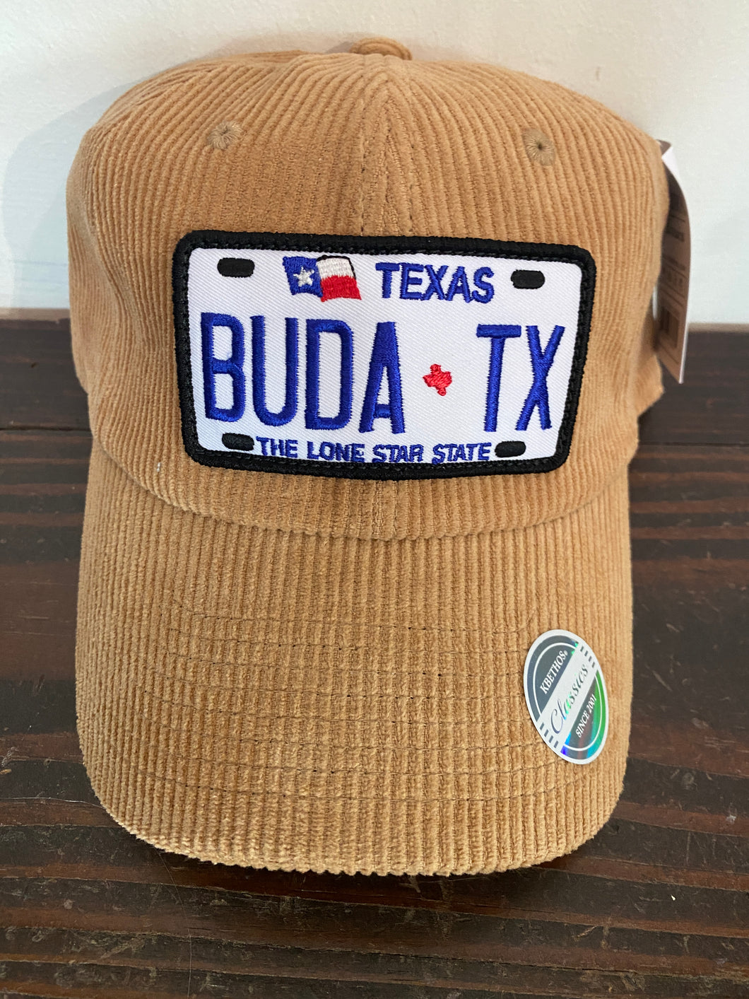 Buda TX Corduroy Hat