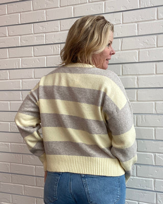 Cirrus Stripe Sweater