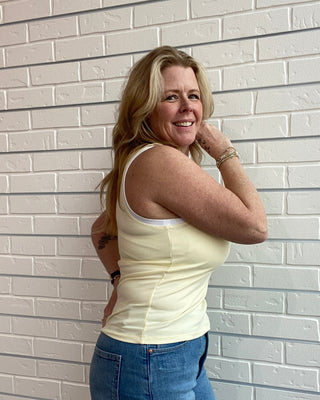 Sirena Colorblocked Rib Tank