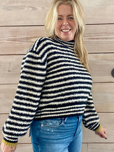 Stormie Striped Sweater