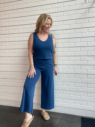 Scout Jersey Denim Knit Pant