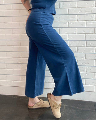 Scout Jersey Denim Knit Pant