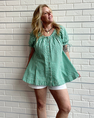 Farley Gingham Tunic