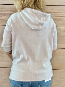 Grey Dolman Hoodie