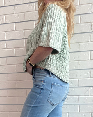 Amy Short Sleeve Sweater