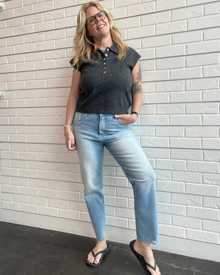 Rachael High Rise Mom Jean