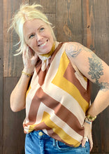 Load image into Gallery viewer, Chevron Sleeveless Top