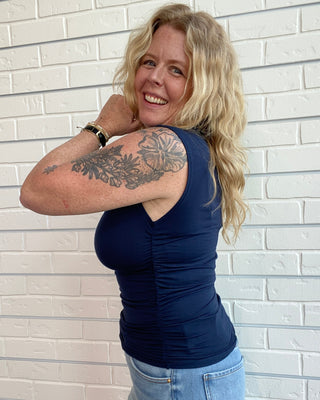 Hailey Navy Top