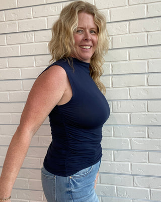 Hailey Navy Top