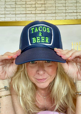 Tacos and Beer Trucker Hat