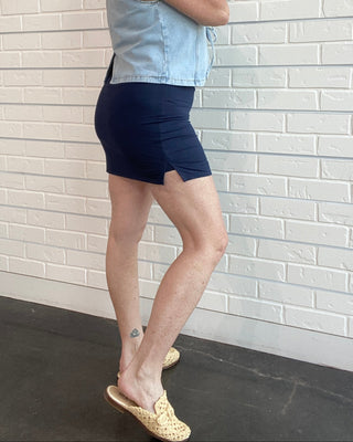 Rue Navy Skort