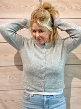 Load image into Gallery viewer, Medina Heather Grey Cardigan