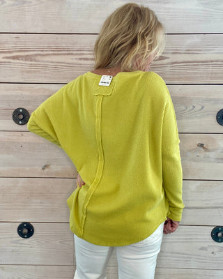 Free People Oversized Waffle Knit Thermal