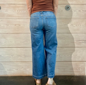 Meg High Rise Wide Leg Jeans