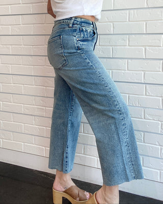 Gwen High Rise Wide Leg Jeans