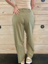 Load image into Gallery viewer, Faded Olive Knit Pants