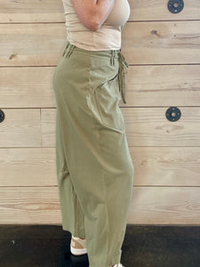 Faded Olive Knit Pants