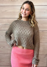 Load image into Gallery viewer, Makenna Cropped Sweater