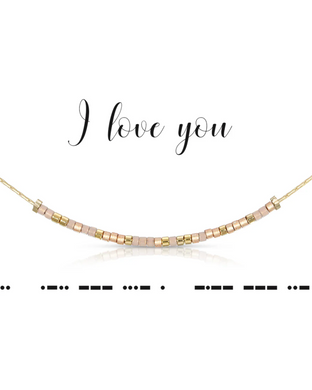 I Love You Necklace