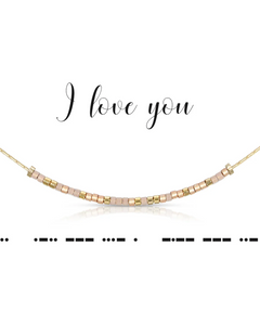 I Love You Necklace