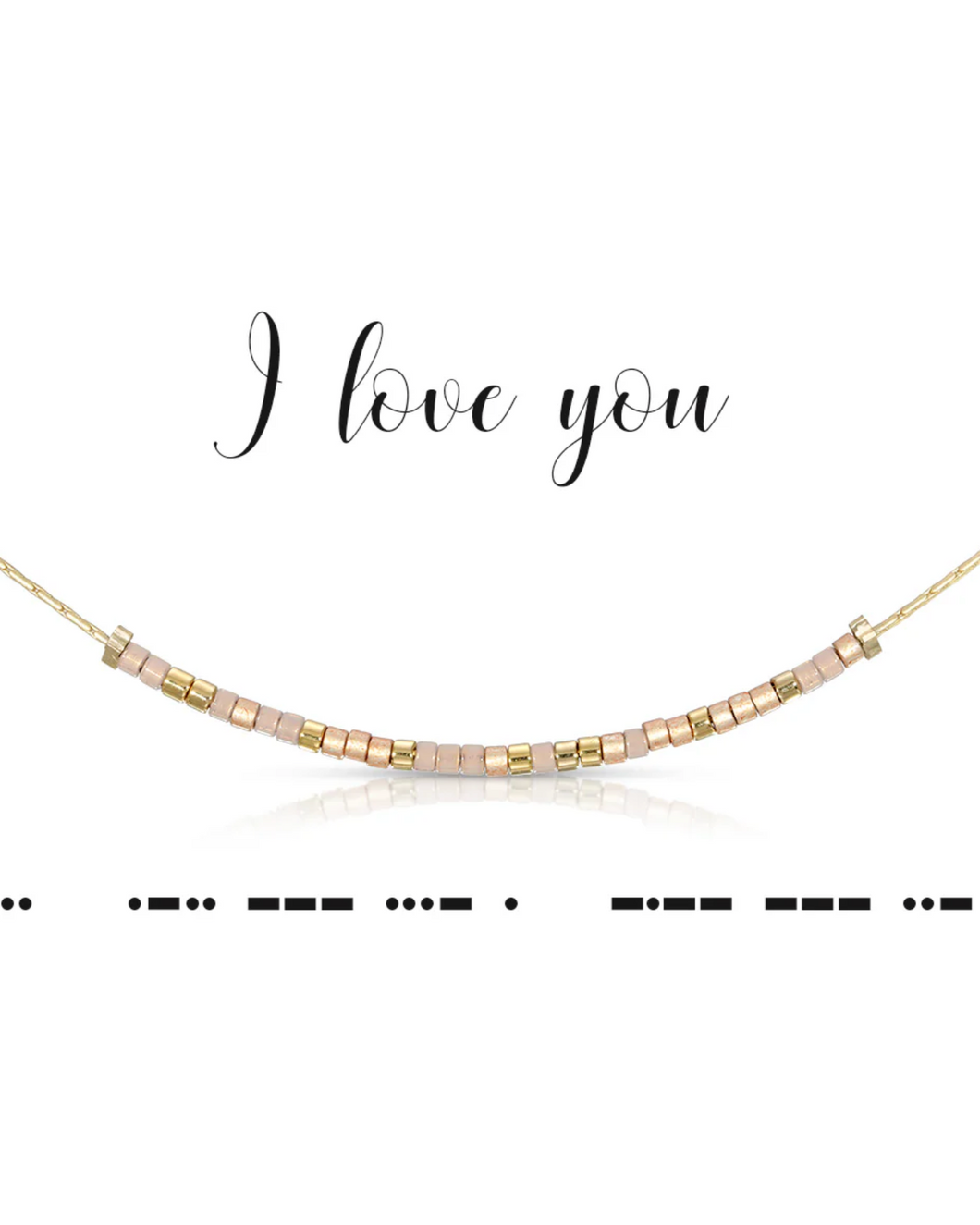 I Love You Necklace
